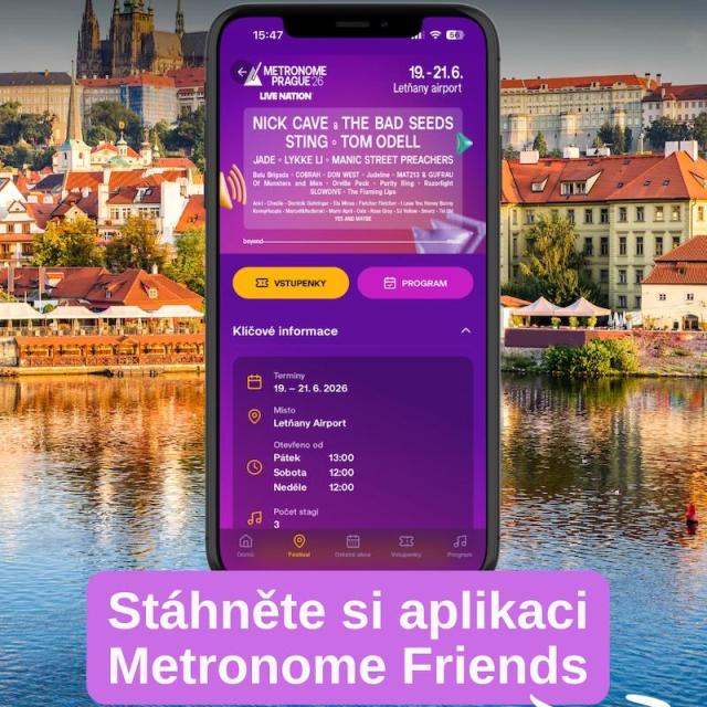 Tohle je nová aplikace Metronome Friends! 📲💜